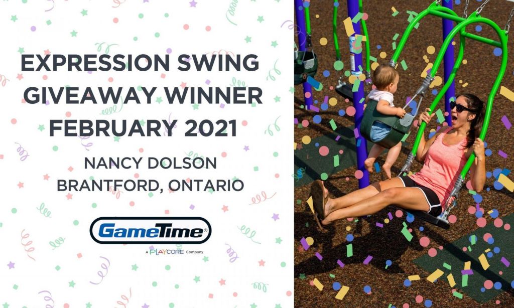 GameTime Expression Swing Giveaway - Canada February 2021 GameTime Expression Swing Giveaway - Canada February 2021